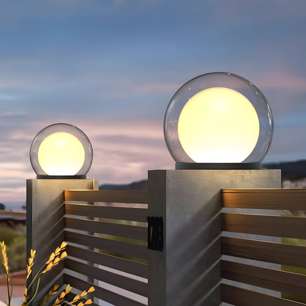 Søjlelampe til udendørs brug
