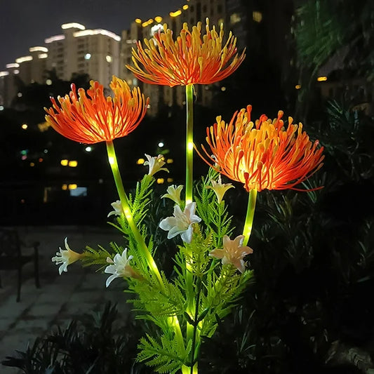 Fantastiske fe-blomster
 - lichtdekor.com