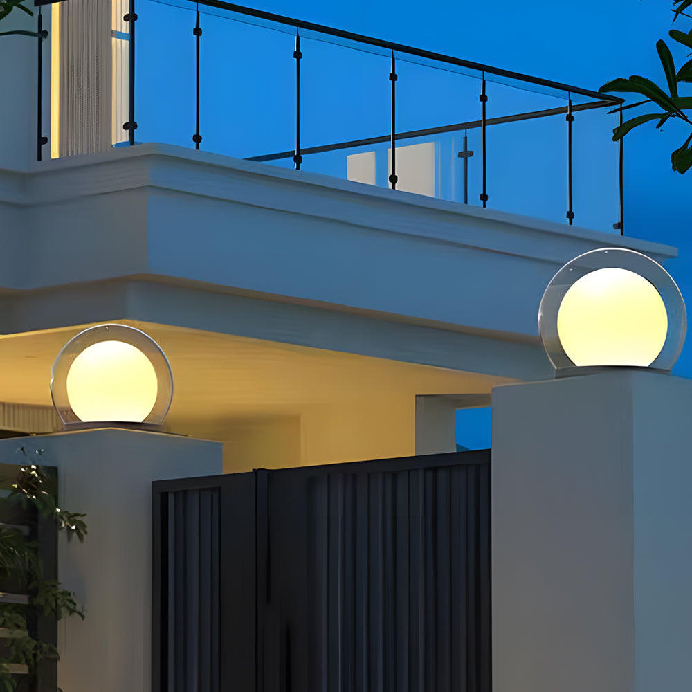 Søjlelampe til udendørs brug