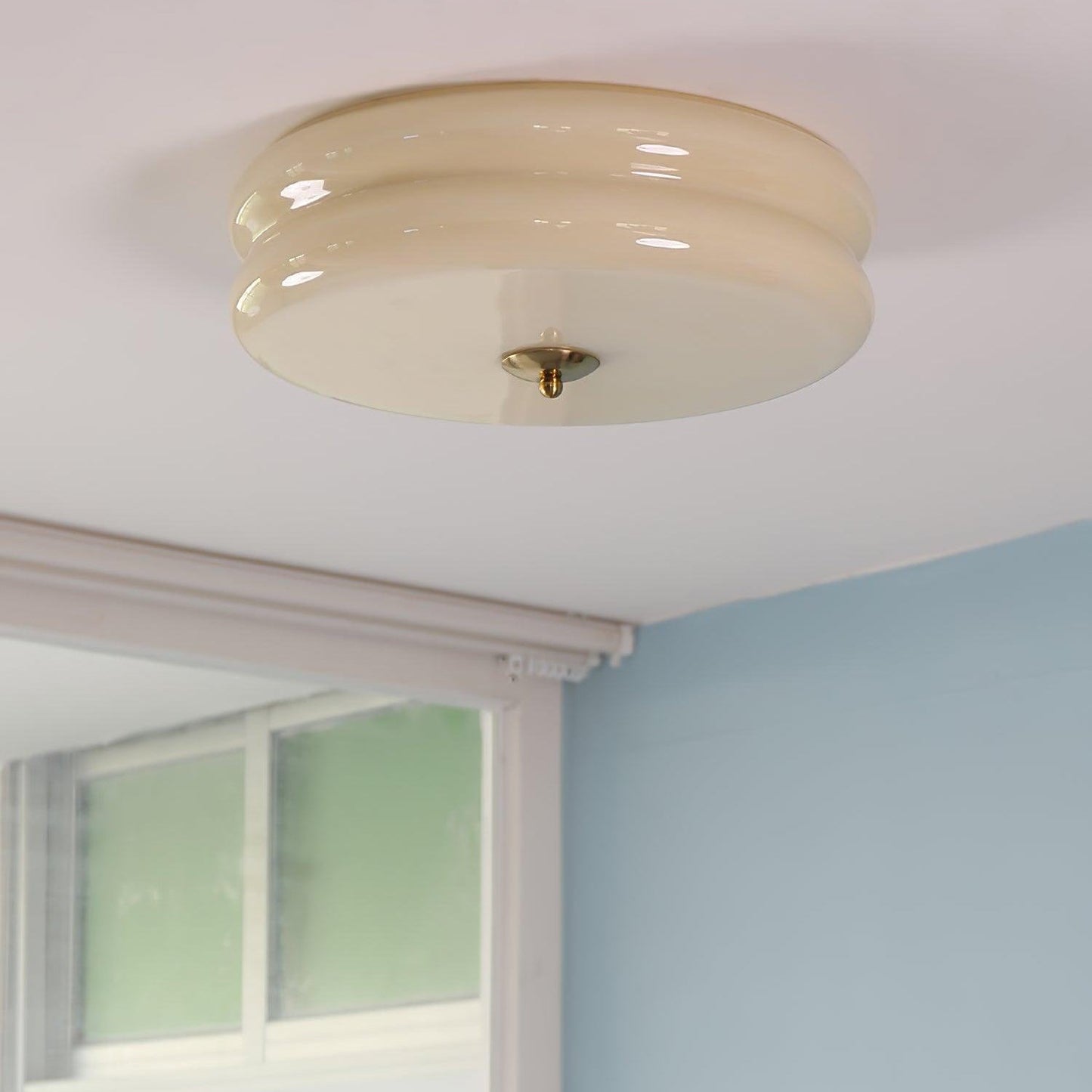 Vintage Art Deco taklampe