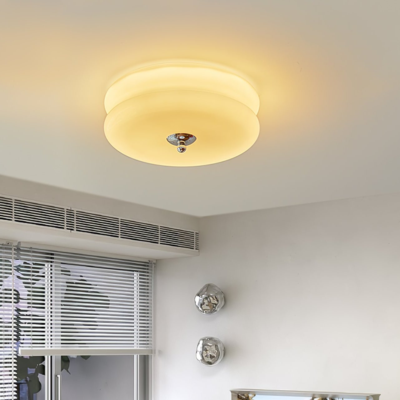 Vintage Art Deco taklampe