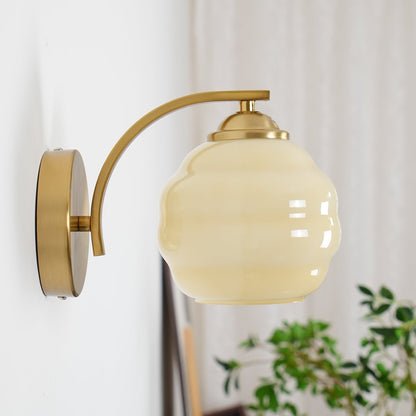 Vintage Art Deco væglampe