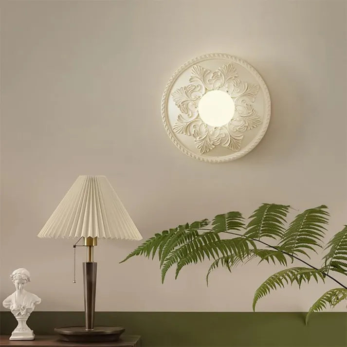Moderne harpiks væglampe til mælkekaffe
 - lichtdekor.com