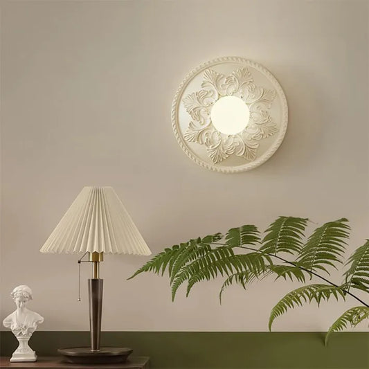 Moderne harpiks væglampe til mælkekaffe
 - lichtdekor.com