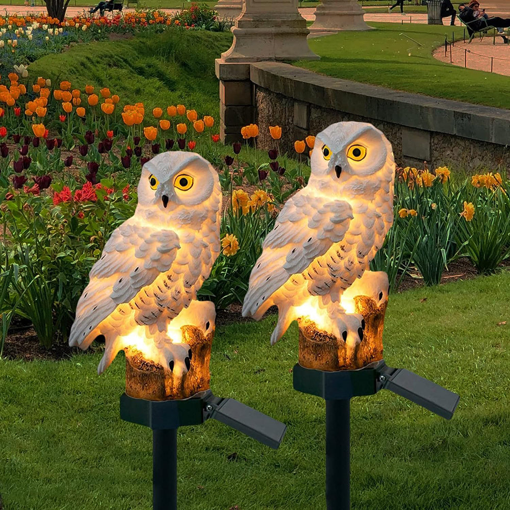 Solar Owl Lamps (2-pack)
 - lichtdekor.com