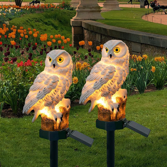 Solar Owl Lamps (2-pack)
 - lichtdekor.com