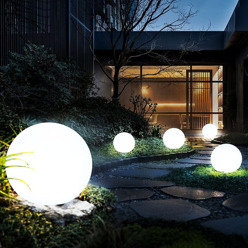 Round Garden Light