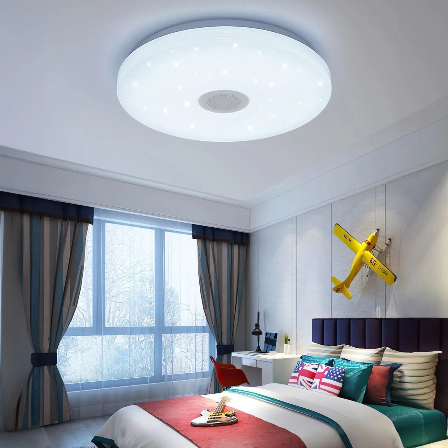 Moderne smarte RGB loftlampe