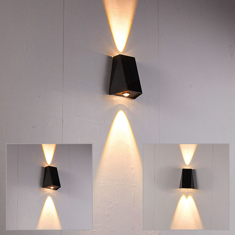 Solar-LED Wandleuchte