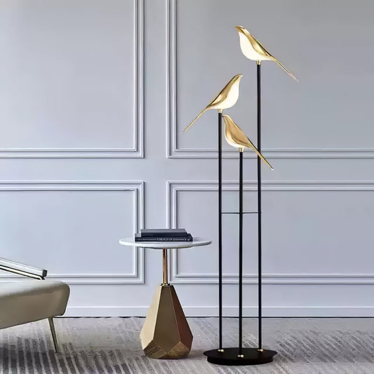Magpie Perch Floor Lamp
 - lichtdekor.com