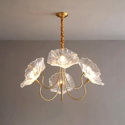 Murano glass blomsterlysestake