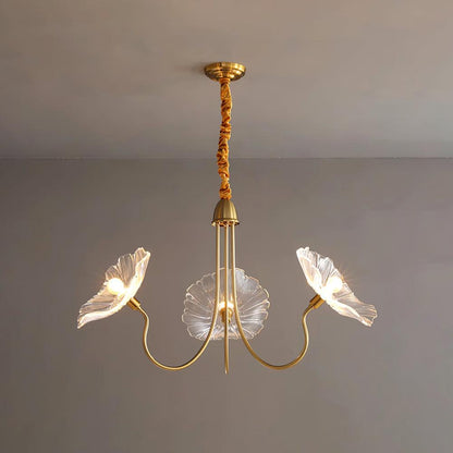 Murano glass blomsterlysestake