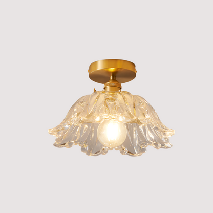 Glasblomstlampe
