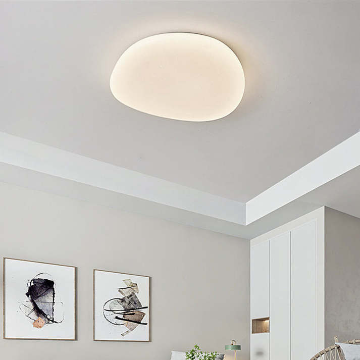 Flush-mounted ceiling lamp