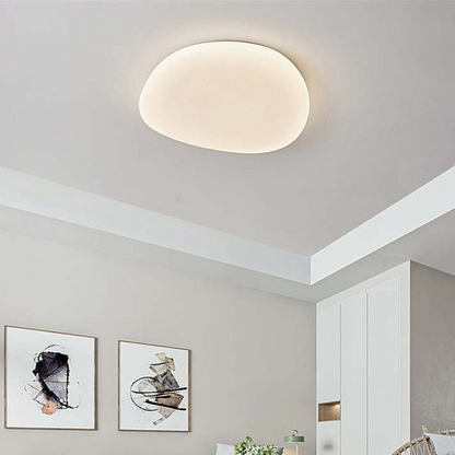 Flush-mounted ceiling lamp