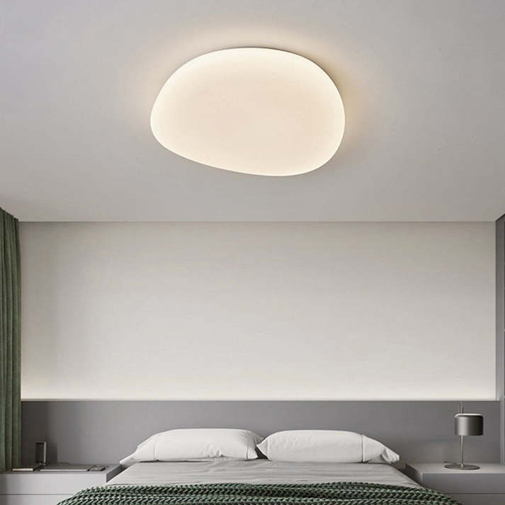 Flush-mounted ceiling lamp