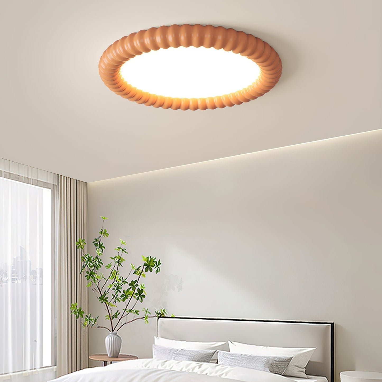 Halo hanglamp met Ripple design