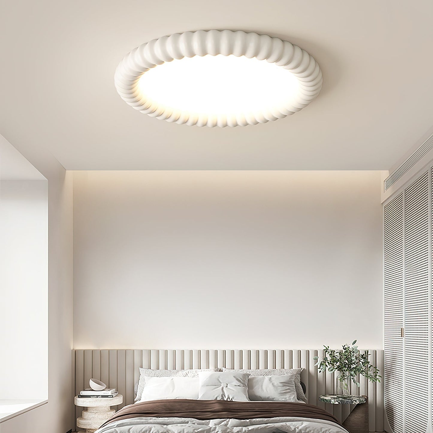 Halo hanglamp met Ripple design