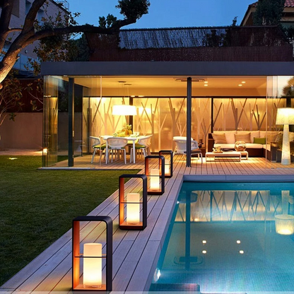 Solar patio light