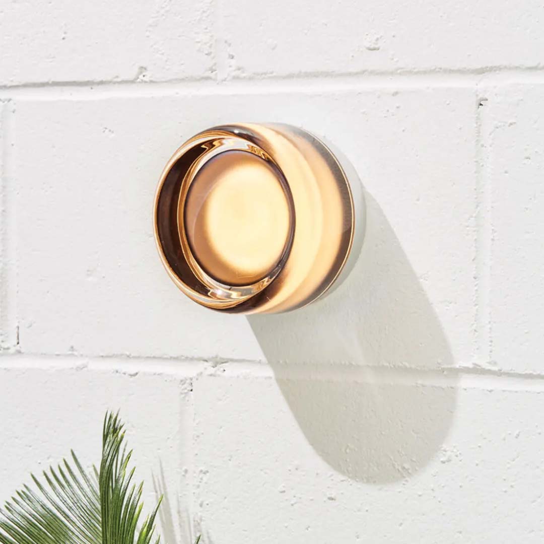 Wall-mounted Dimple Light Fixture