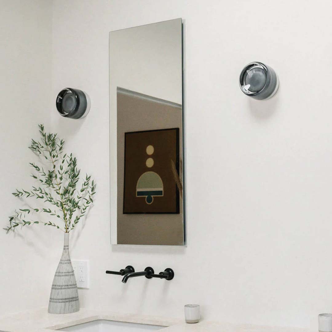 Wall-mounted Dimple Light Fixture
