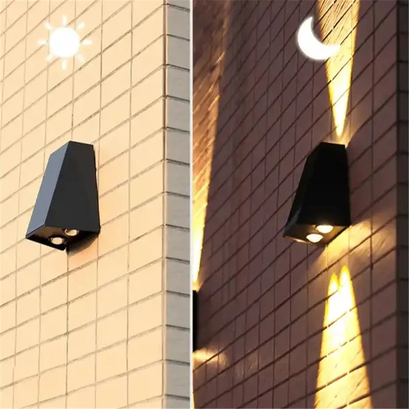 Solar-LED Wandleuchte