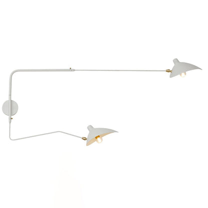 Serge Mouille vægmonteret lampe