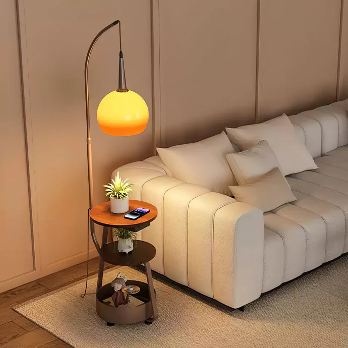 Bauhaus style bed/table lamp