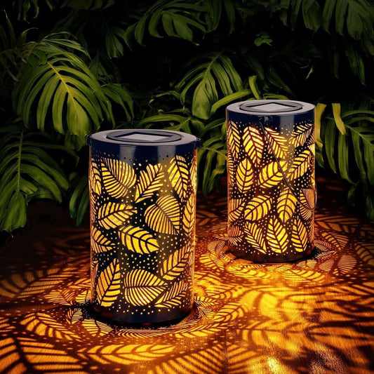 Lysende bladlanterne
 - lichtdekor.com