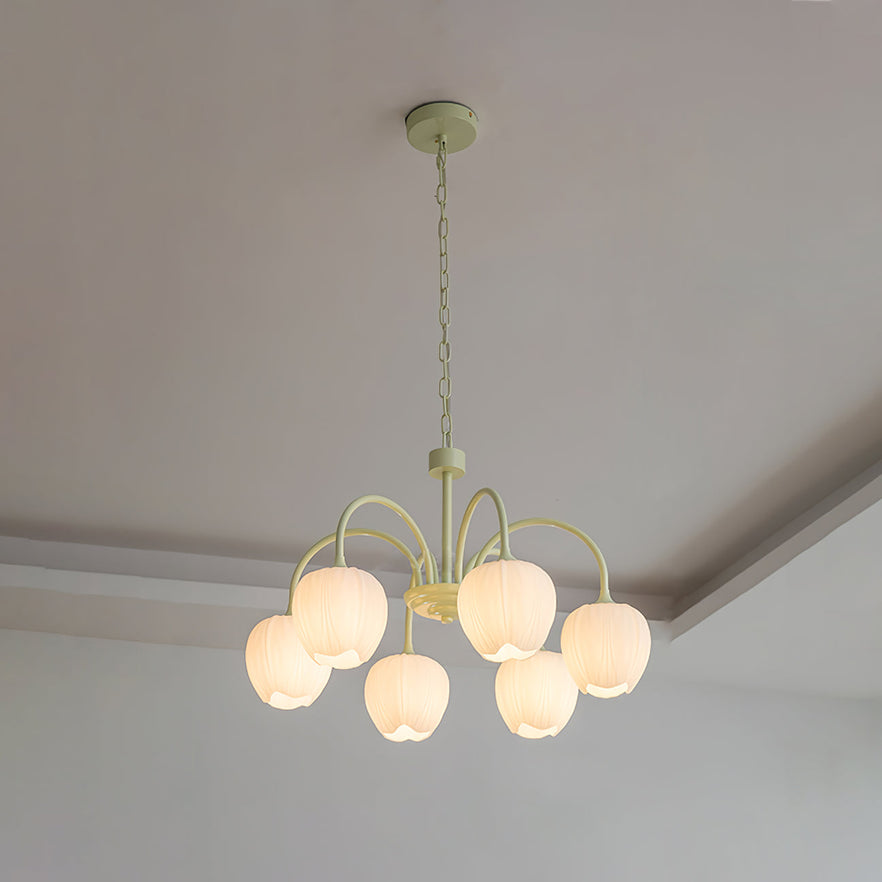 Matcha Tulip Chandelier