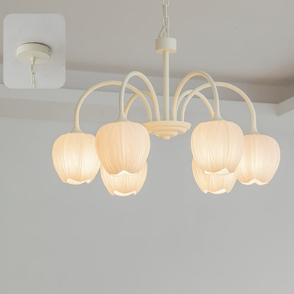Matcha Tulip Chandelier