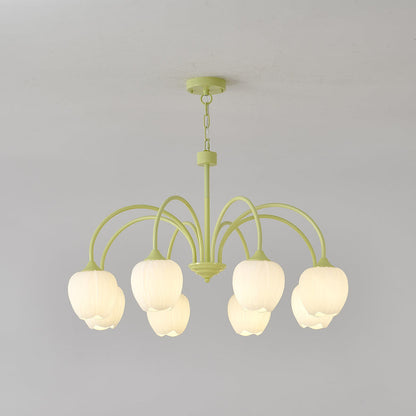 Matcha Tulip Chandelier