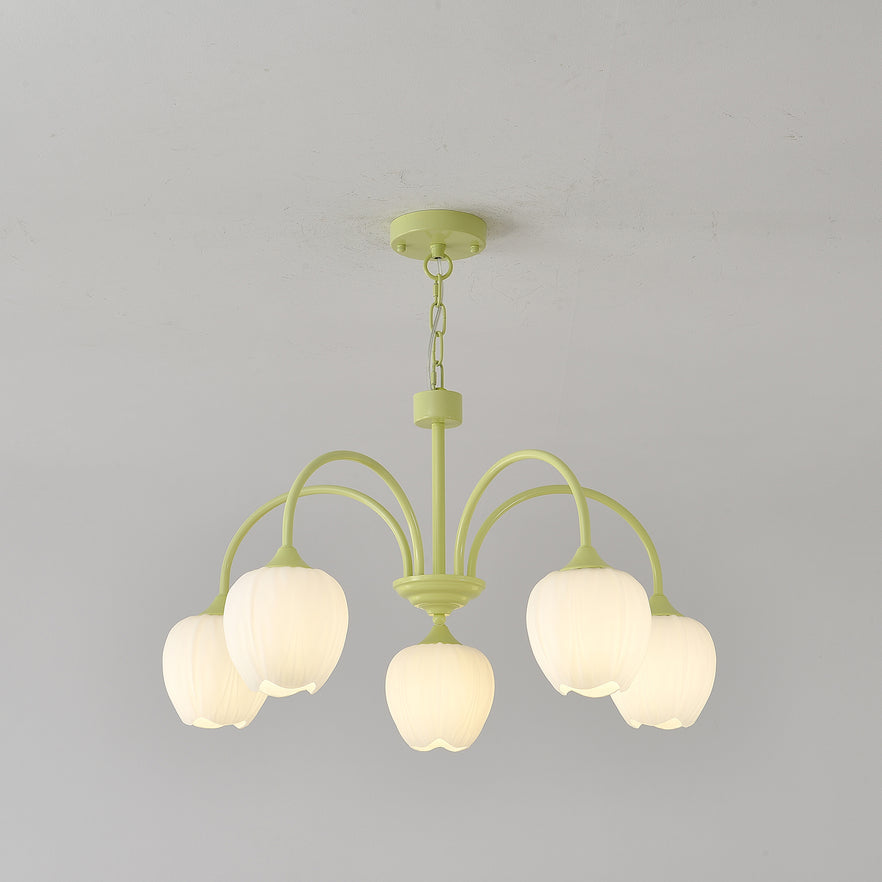 Matcha Tulip Chandelier