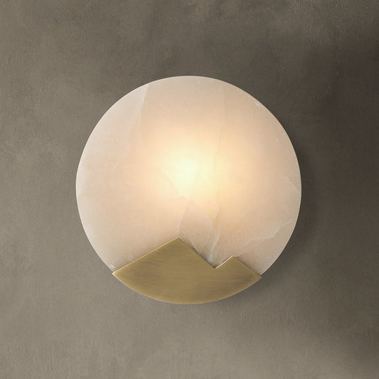 Marmor væglampe i nordisk minimalistisk design
 - lichtdekor.com