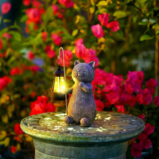 Gylden skinnende kat
 - lichtdekor.com