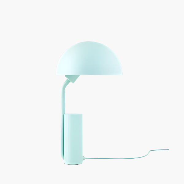 Bordlampe med kappe