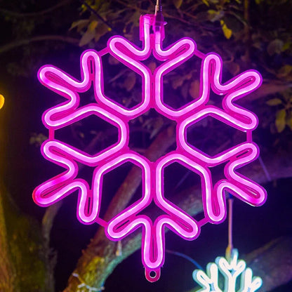 Vandafvisende LED snefnug julelys
