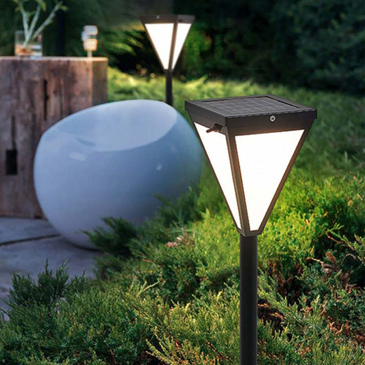 Moderne Orr LED Udendørslampe i Metal og Akryl - Sort
 - lichtdekor.com