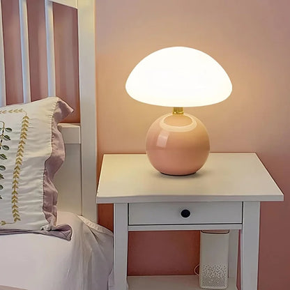 Krembjælke lampe i fransk stil
