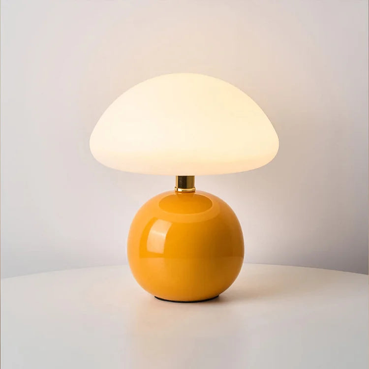 Krembjælke lampe i fransk stil