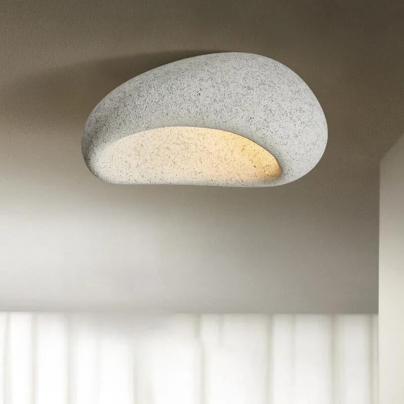 Loft Lamp with Wabi-Sabi Design