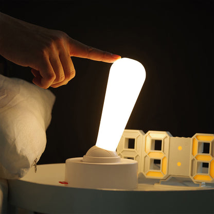 Retro-bordlampe med håndtag
