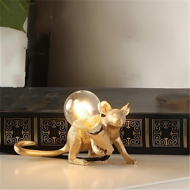Bordlampe i Mus-design