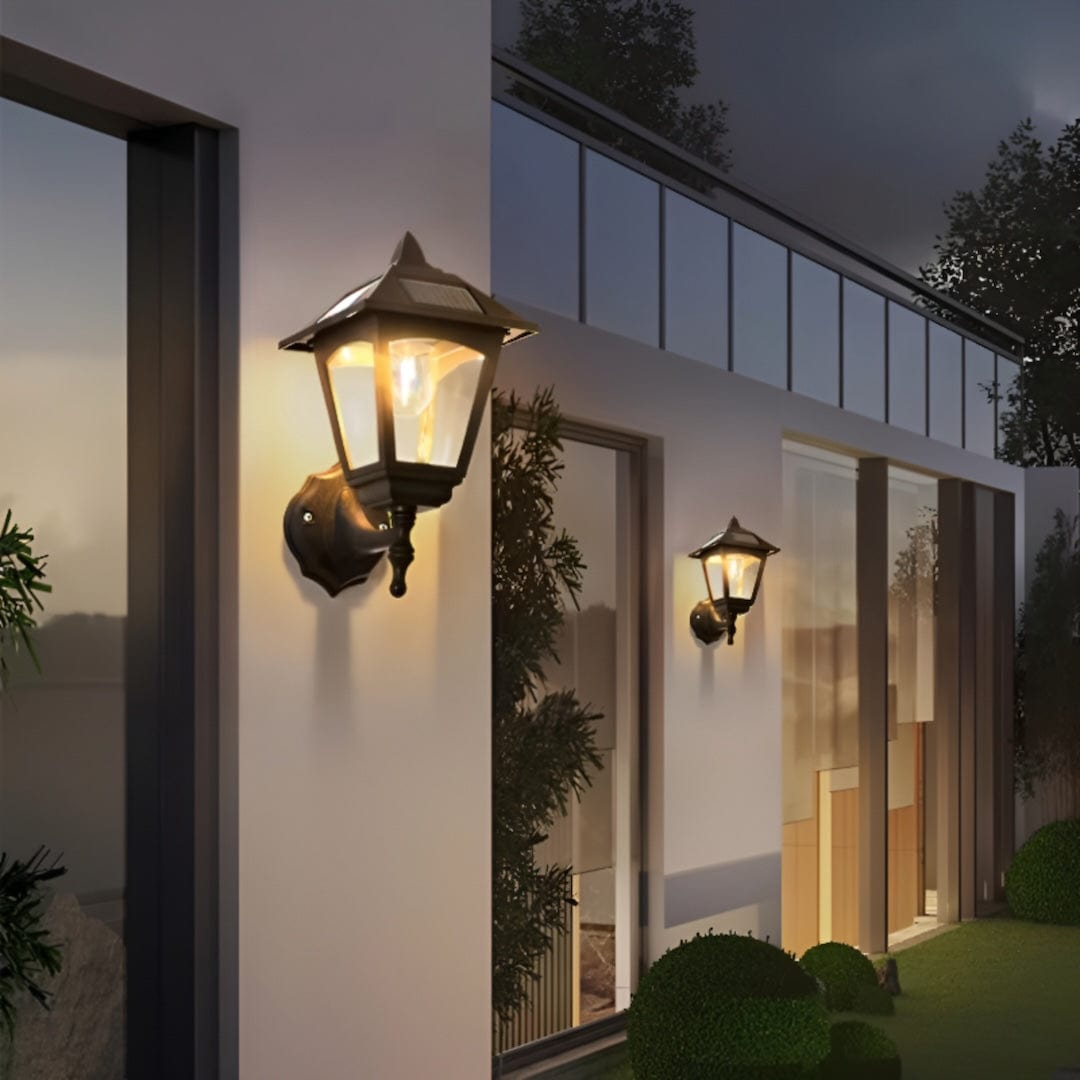 Køb en, få en gratis: Klassisk trådløs solcelle væglampe
 - lichtdekor.com