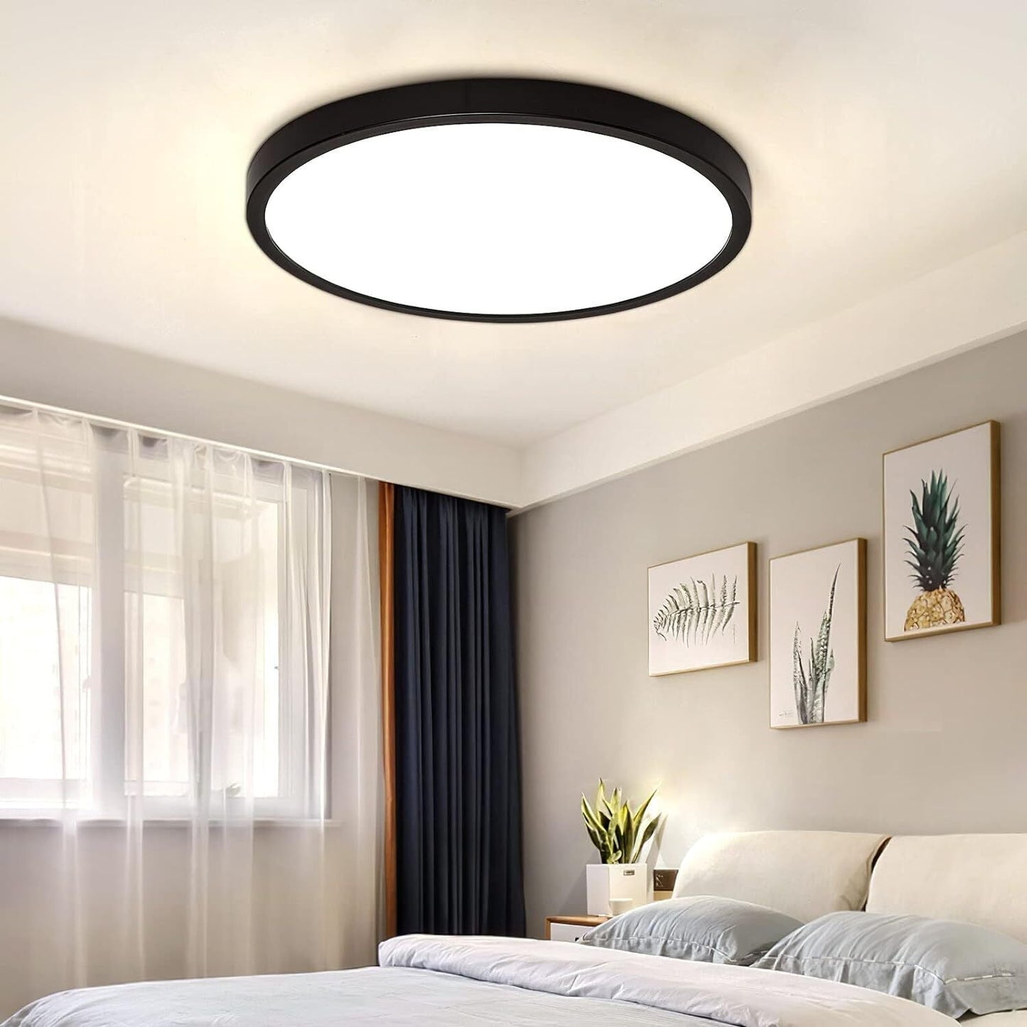 LED-loftlampe til badeværelser, vandtæt