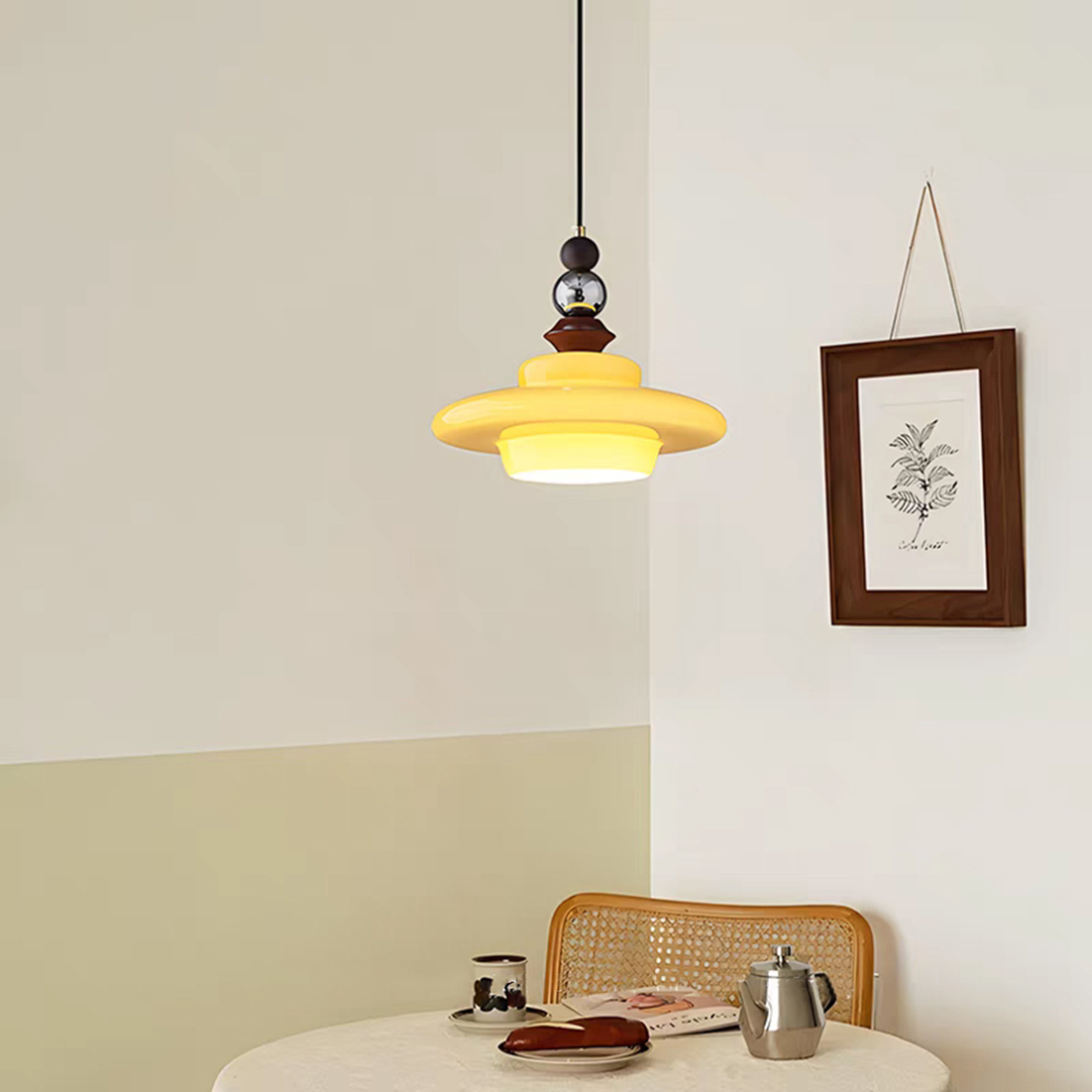 Beige Spisebord Pendellampe i Middelalderlig Stil