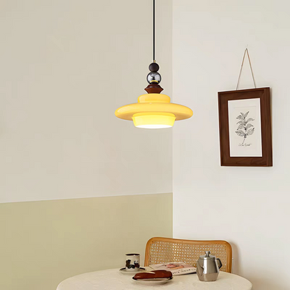 Beige Spisebord Pendellampe i Middelalderlig Stil